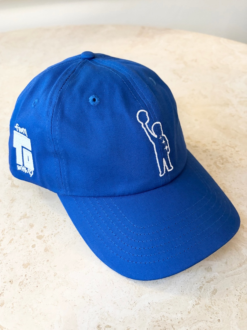 BORN READY Artist Kit Weyman - Royal Blue Adjustable Dad Cap 🧢